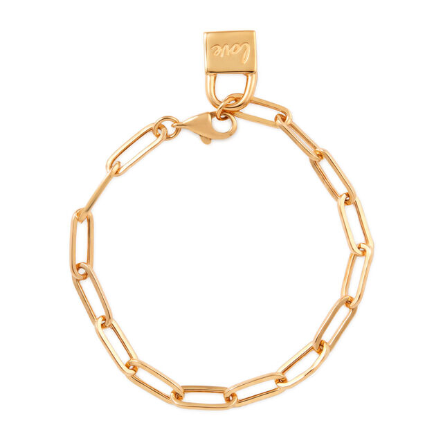 Tanishq Golden Ripple Link Bracelet for Women 5