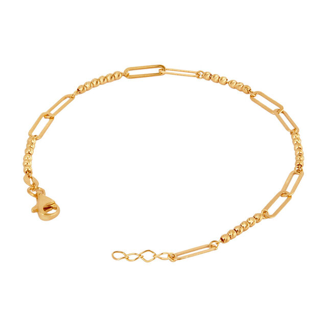 Tanishq Golden Springlink Bracelet for Women 2