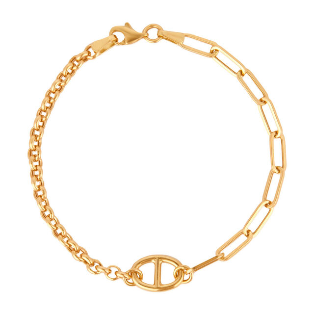 Tanishq Golden Garland Link Bracelet for Women 3