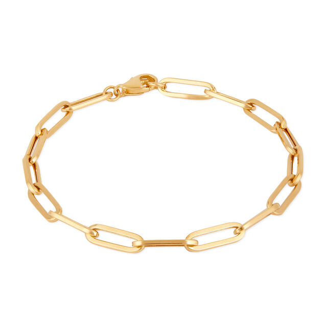 Tanishq Golden Loop Ladder Bracelet for Women 