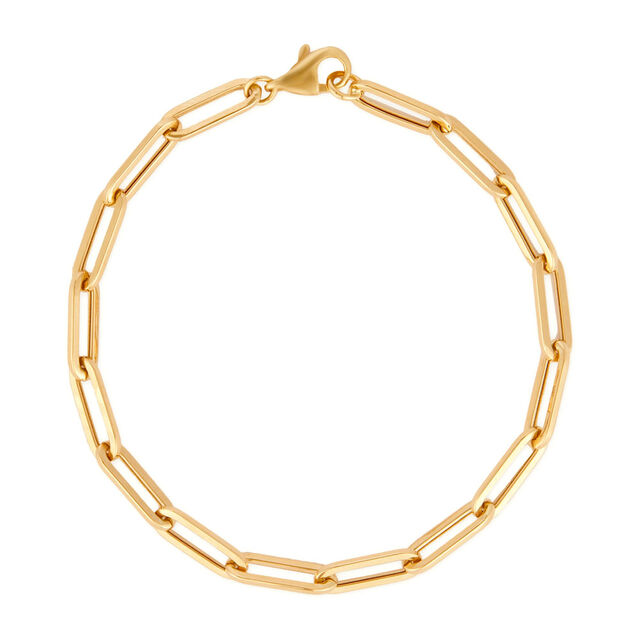 Tanishq Golden Loop Ladder Bracelet for Women 3