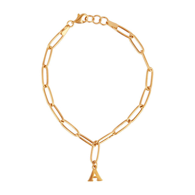 Tanishq Golden Maze Link Bracelet for Women 3