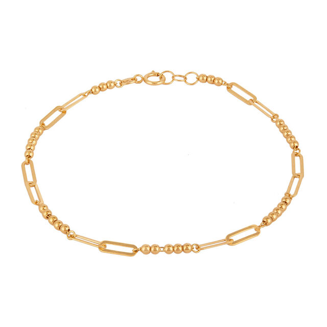 Tanishq Golden Spring Mosaic Bracelet for Women 