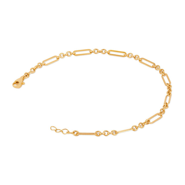 Tanishq Golden Echo Link Bracelet for Women 2