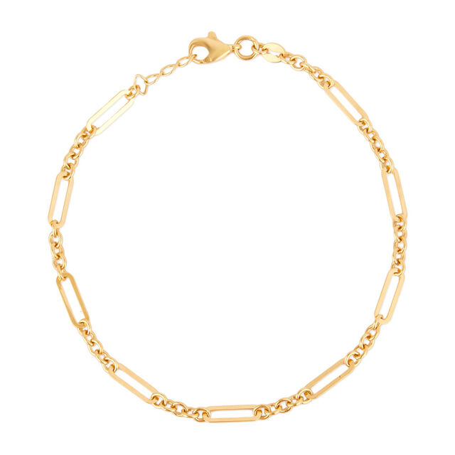 Tanishq Golden Echo Link Bracelet for Women 3