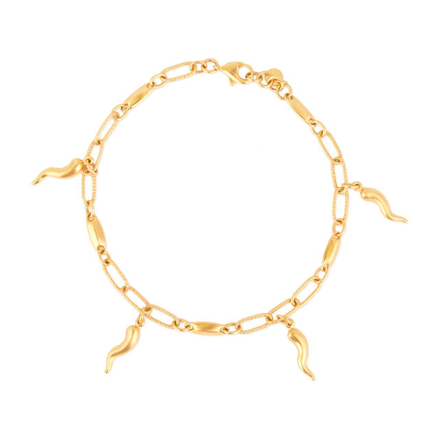 Tanishq Golden Rainfall Link Bracelet for Women 3
