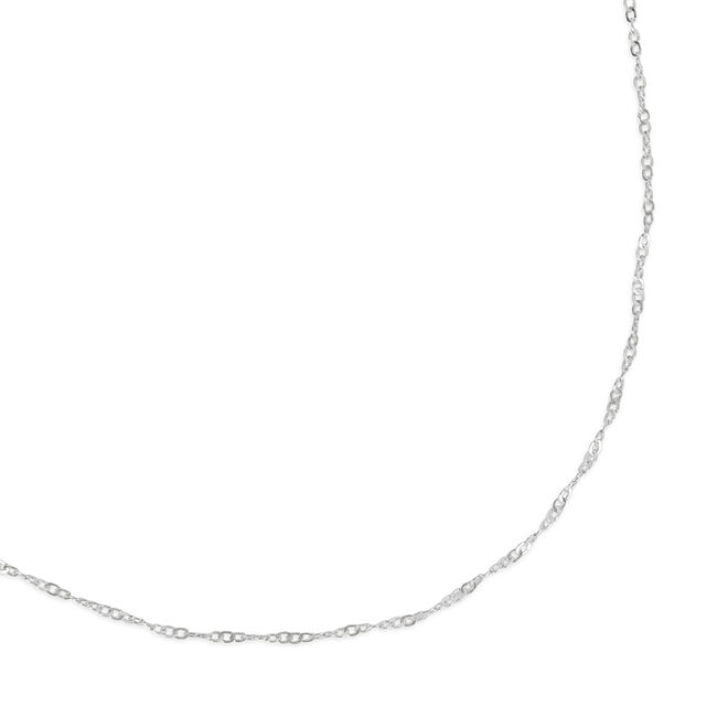 Tanishq Silvery Ripple Chain for Women 3
