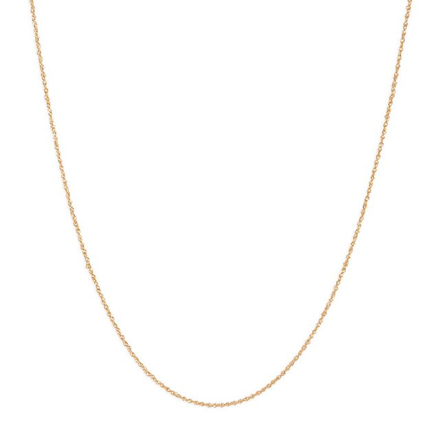 Tanishq Golden Woven Spark Chain for Women 