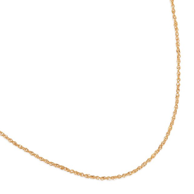 Tanishq Golden Woven Spark Chain for Women 3