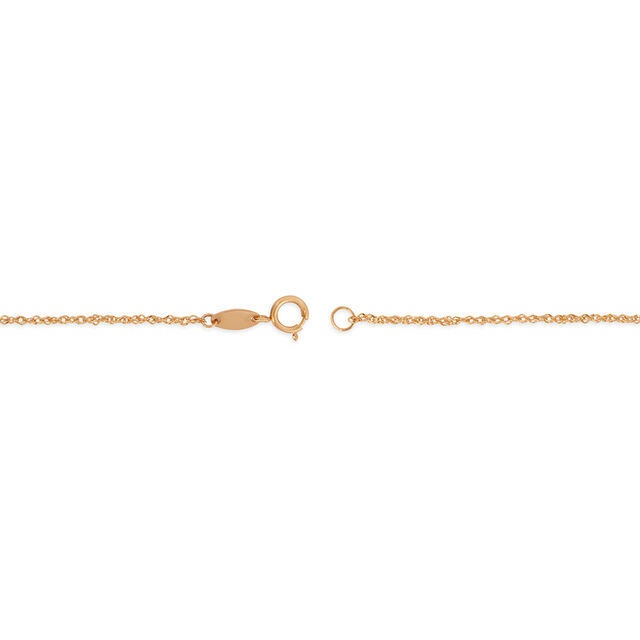 Tanishq Golden Woven Spark Chain for Women 4