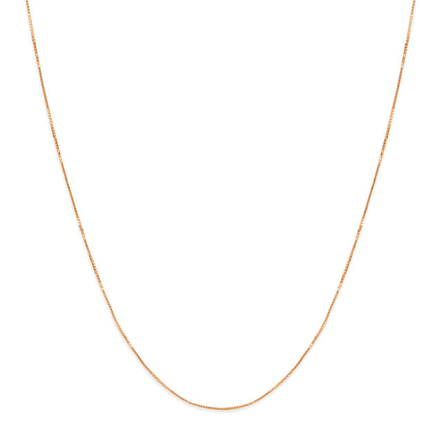 Tanishq Golden Zipline Chain for Women 