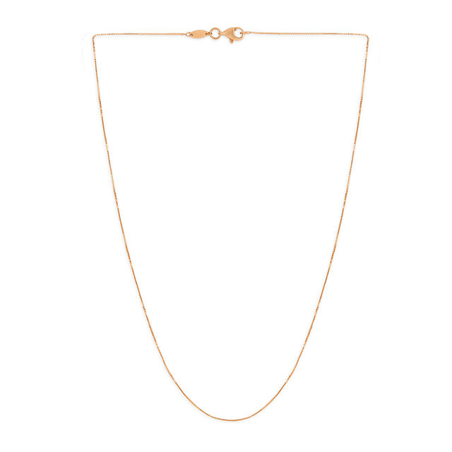 Tanishq Golden Zipline Chain for Women 2