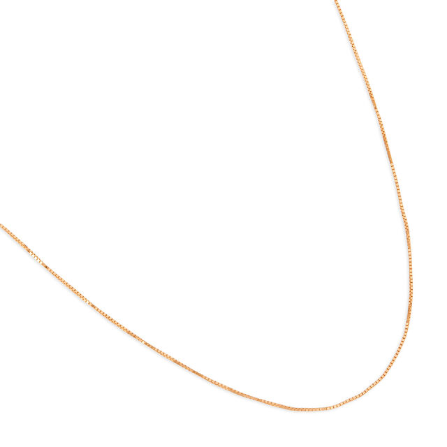Tanishq Golden Zipline Chain for Women 3