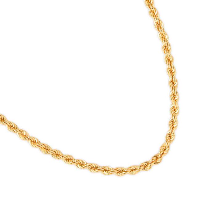 Tanishq Layered Golden Leaf Chain for Women 3
