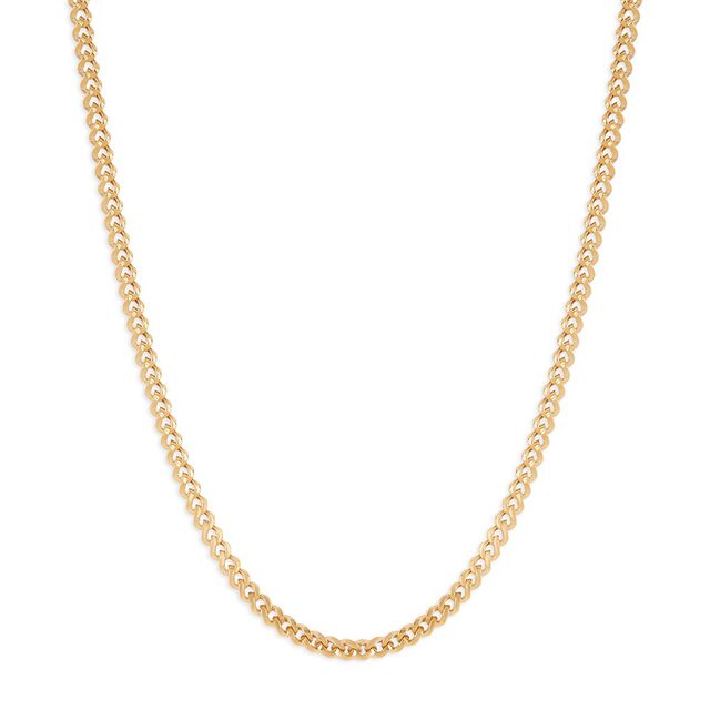 Tanishq Golden Laurel Link Chain for Women 