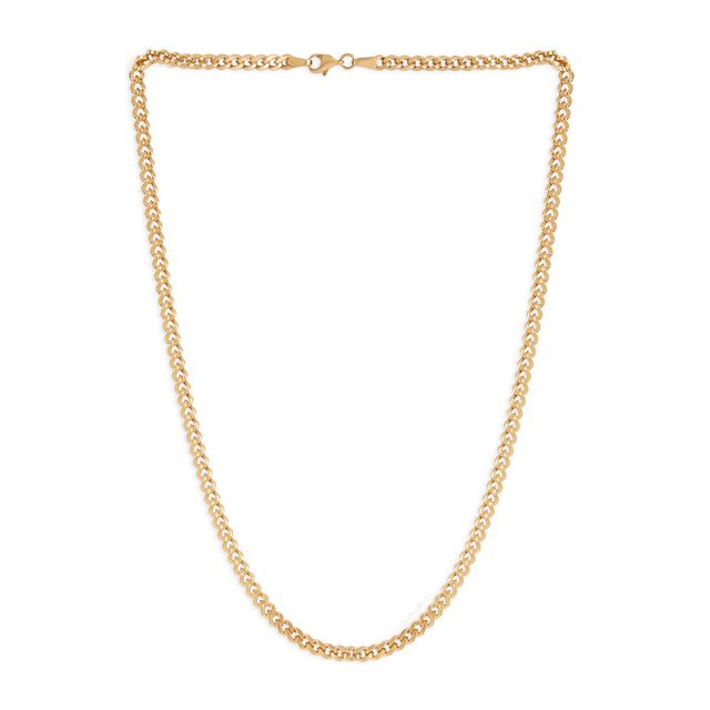 Tanishq Golden Laurel Link Chain for Women 2