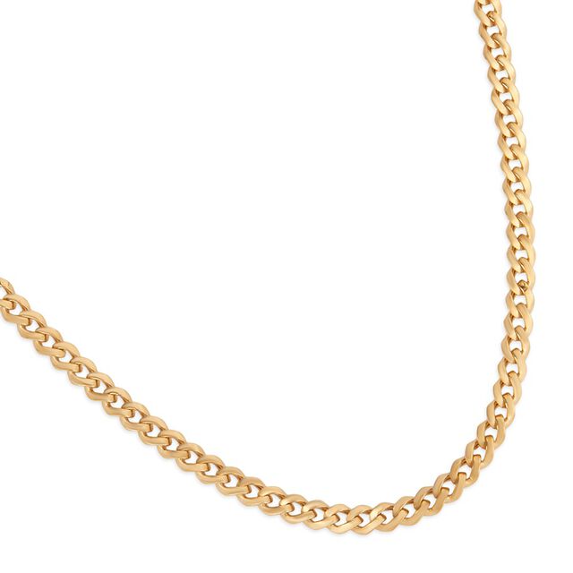 Tanishq Golden Laurel Link Chain for Women 3