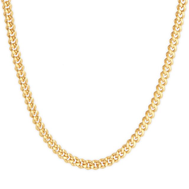 Tanishq Golden Leaf Current Chain for Women 