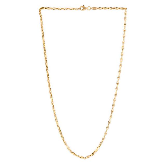 Tanishq Loops of Golden Conversation Chain for Women 2