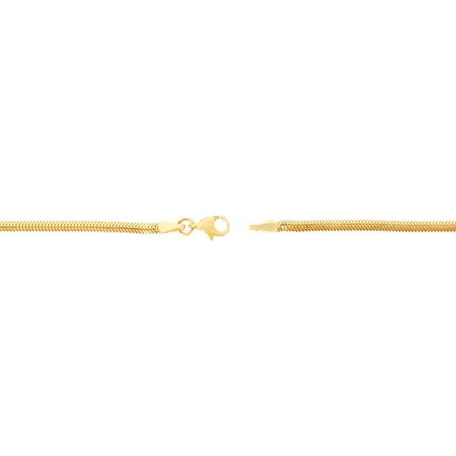 Tanishq Golden Herringbone Trail Chain for Women 4
