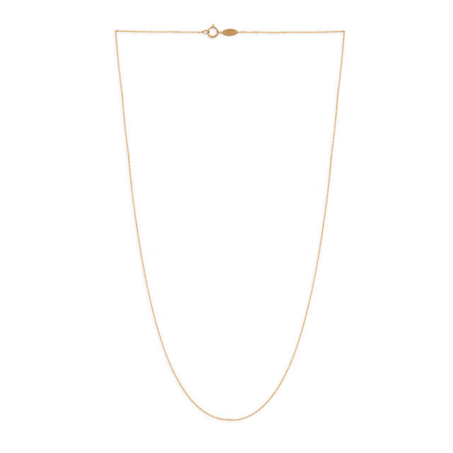 Tanishq Golden Silken Line Chain for Women 2