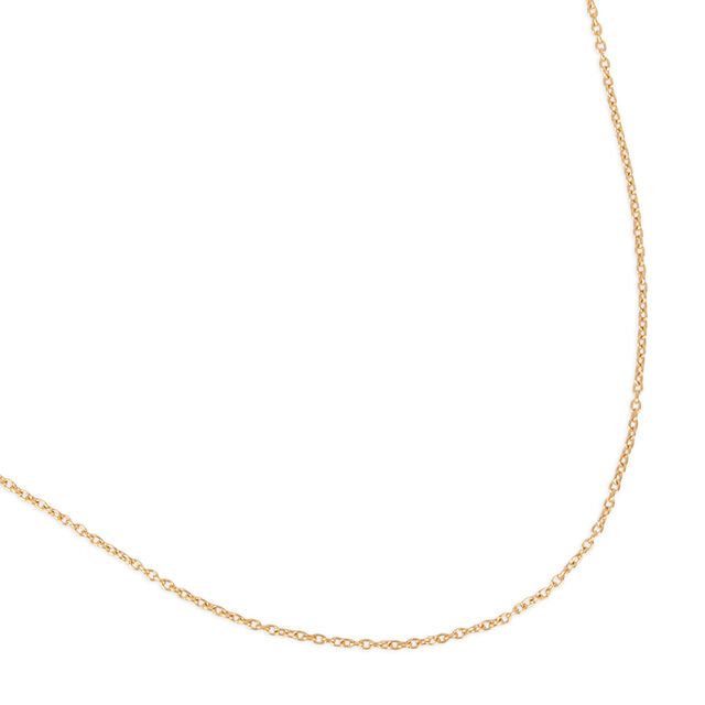 Tanishq Golden Silken Line Chain for Women 3