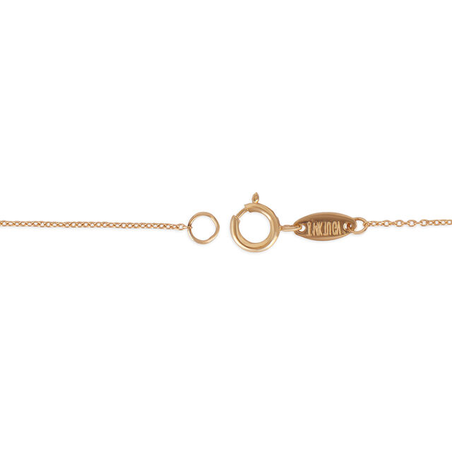 Tanishq Golden Silken Line Chain for Women 4