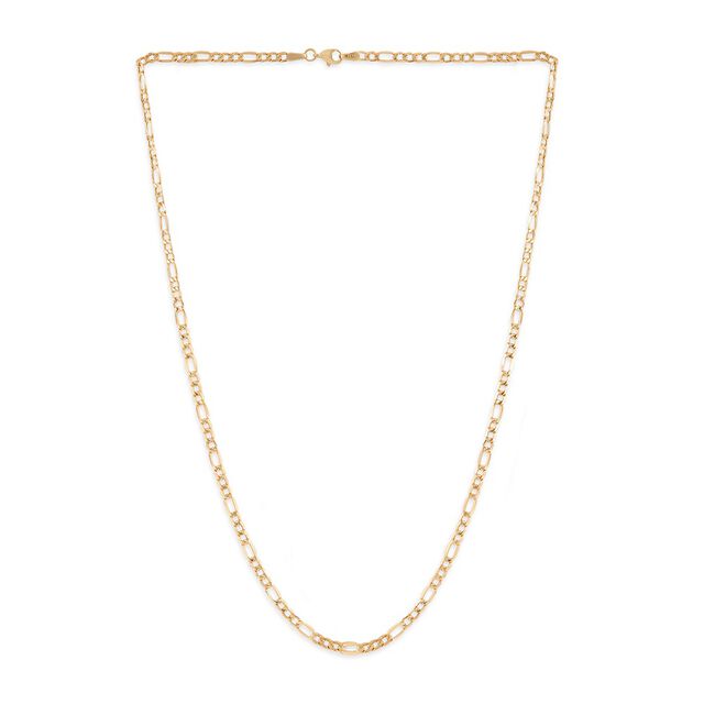 Tanishq Golden Gathered Loop Chain for Women 2