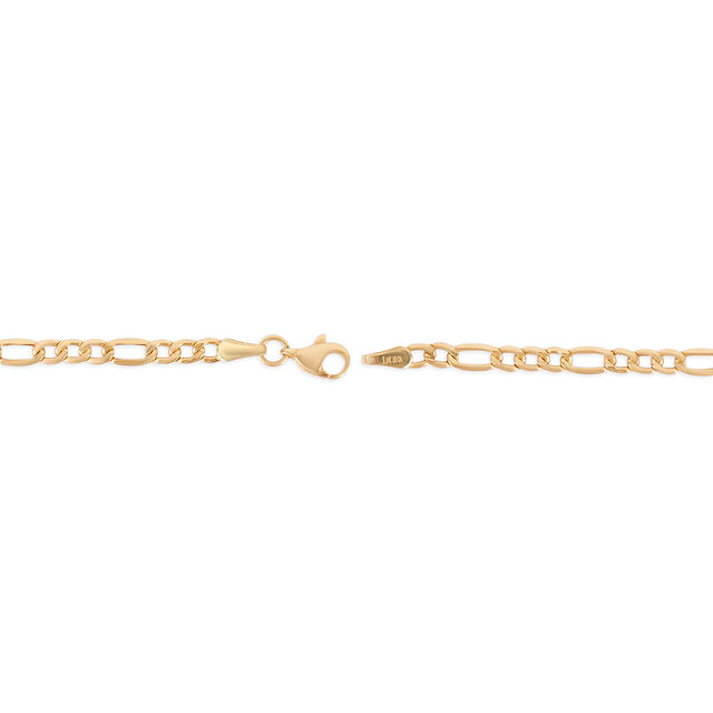 Tanishq Golden Gathered Loop Chain for Women 4
