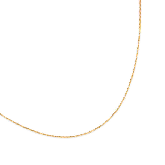 Tanishq Golden Wheatweave Chain for Women 3