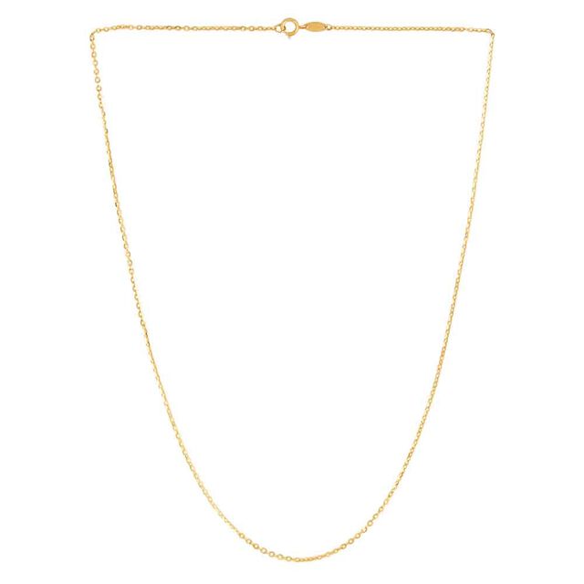 Tanishq Golden Sequin Trail Chain for Women 2