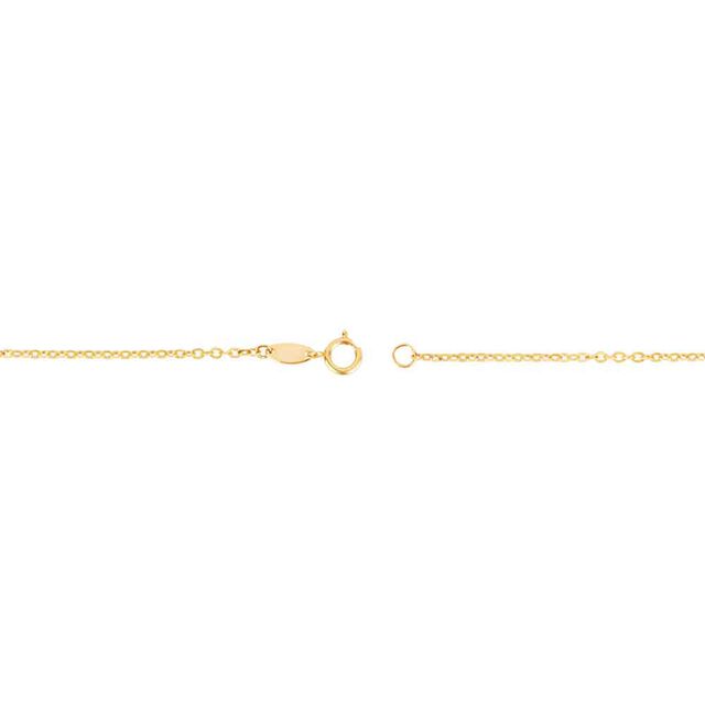 Tanishq Golden Sequin Trail Chain for Women 4