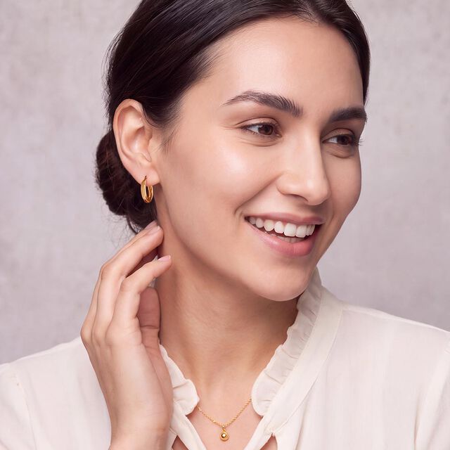Tanishq 14KT Gold Earrings 2