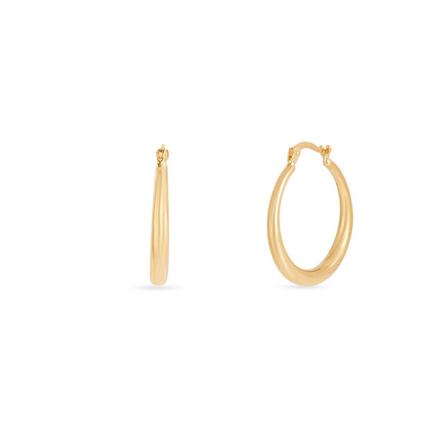 Tanishq Twin Orbit Hoop Earrings for Women 2