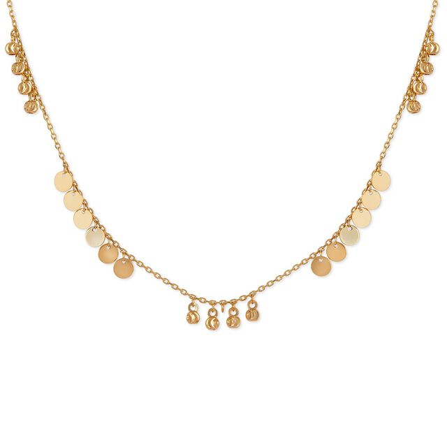 Tanishq Little Coins in Motion Necklace for Women 
