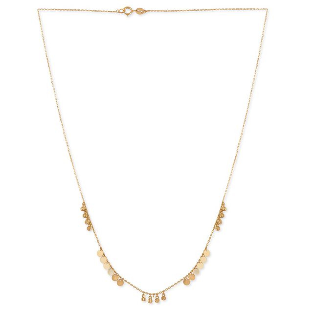 Tanishq Little Coins in Motion Necklace for Women 2