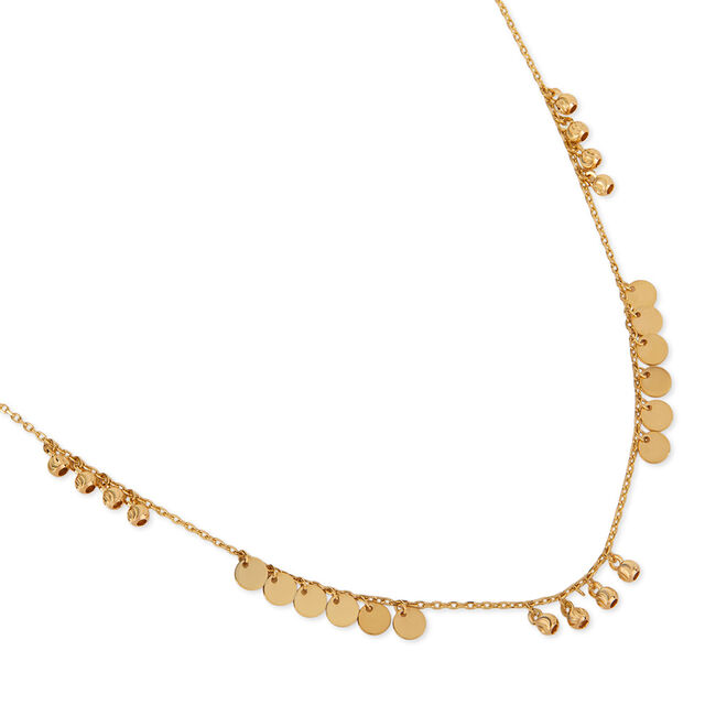 Tanishq Little Coins in Motion Necklace for Women 3