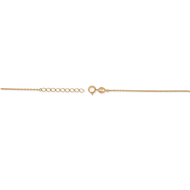 Tanishq Golden Pebbles by the Shore Necklace for Women 4