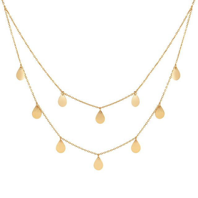 Tanishq After the Rain Layered Necklace for Women 
