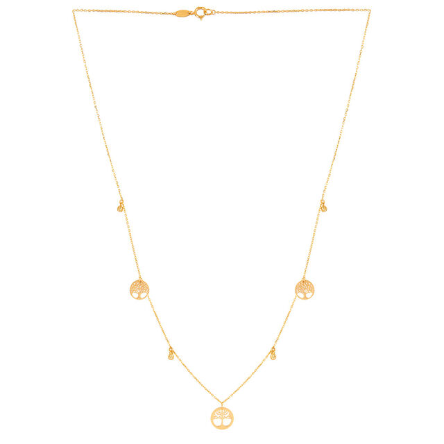 Tanishq Golden Grove Necklace for Women 2