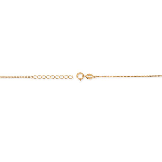 Tanishq Golden Beads in the Breeze Necklace for Women 4