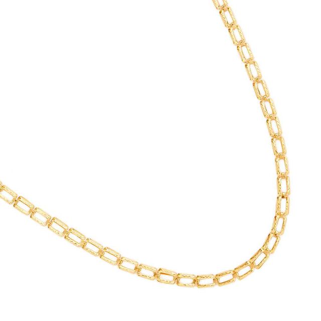 Tanishq Golden Doorways Link Chain for Women 3