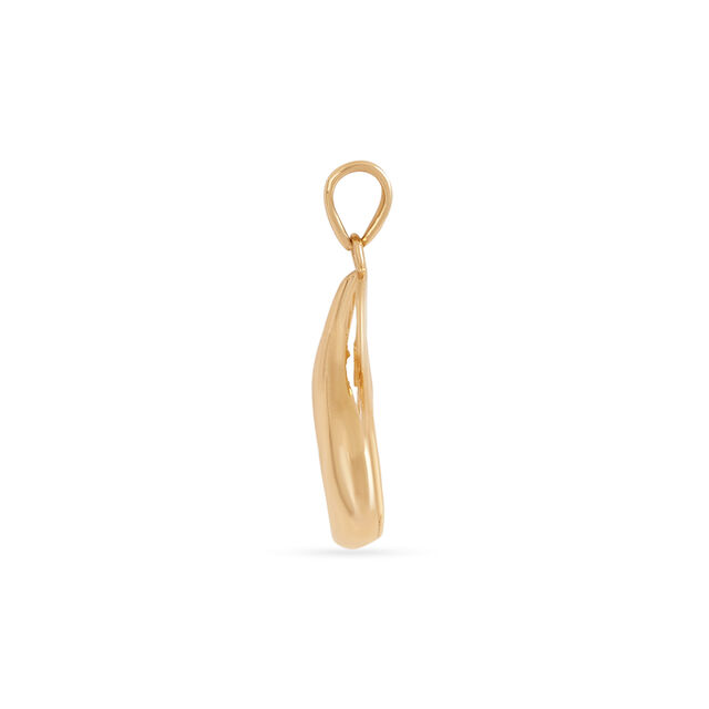 Tanishq Golden Ribbons Entwined Pendant for Women 4