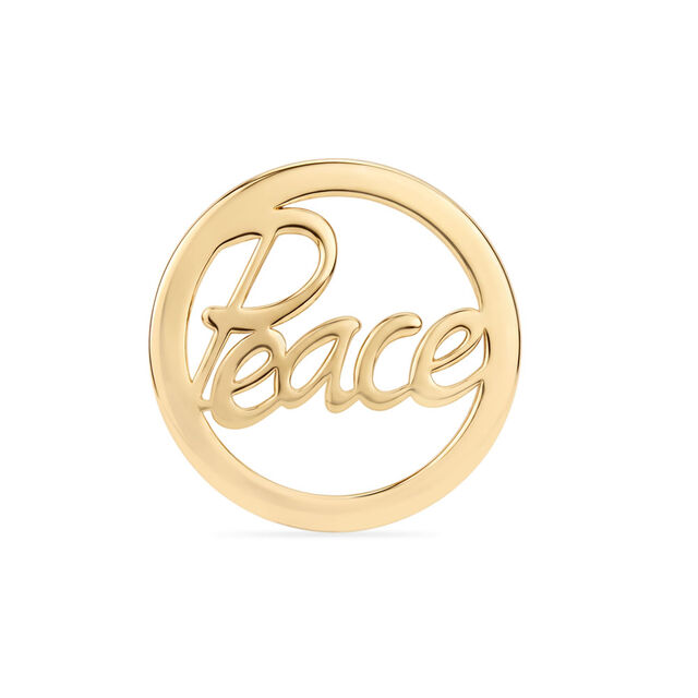 Tanishq Golden Circle Of Peace Pendant for Women 