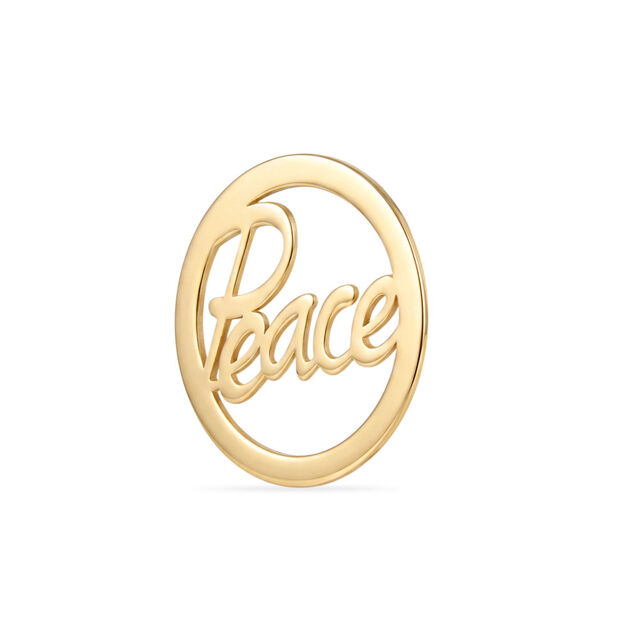 Tanishq Golden Circle Of Peace Pendant for Women 2