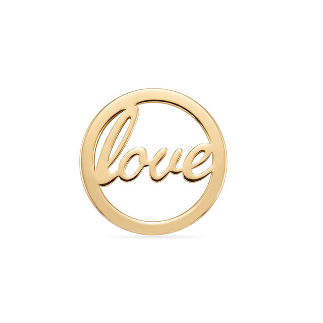 Tanishq Love Within a Golden Circle Pendant for Women 