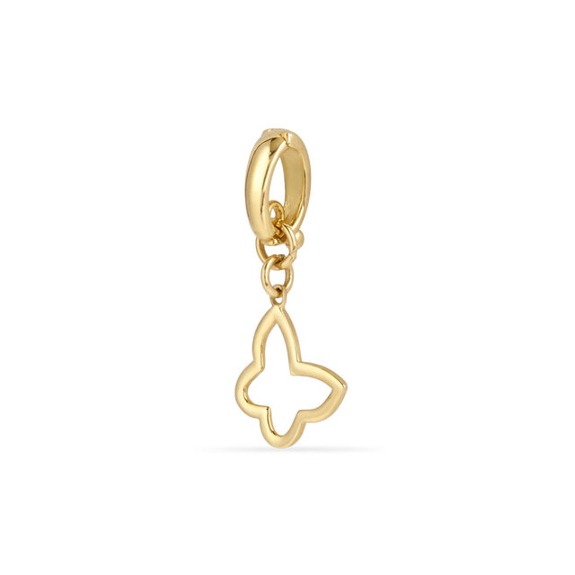 Tanishq Golden Butterfly in Flight Charm for Women 2