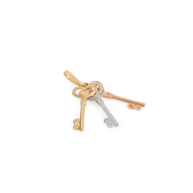 Tanishq Golden Keys to New Beginnings Charm for Women 3