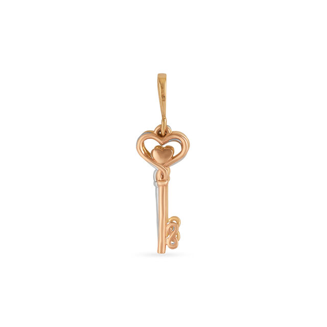 Tanishq Golden Keys to New Beginnings Charm for Women 4