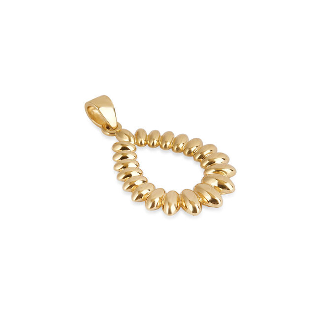 Tanishq Golden Circle Of Petals Pendant for Women 4
